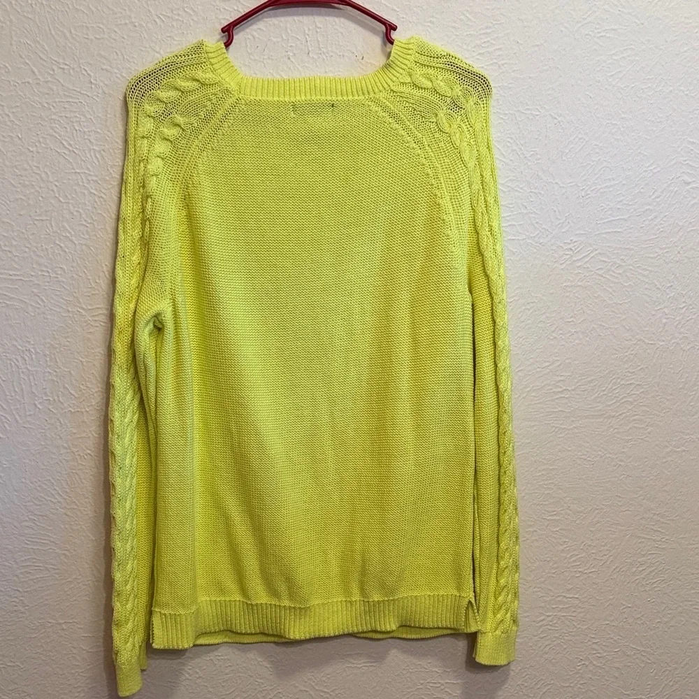 ✅✅✅BOGOHO✅✅✅ Gap Yellow Cable Knit Sweater-Large